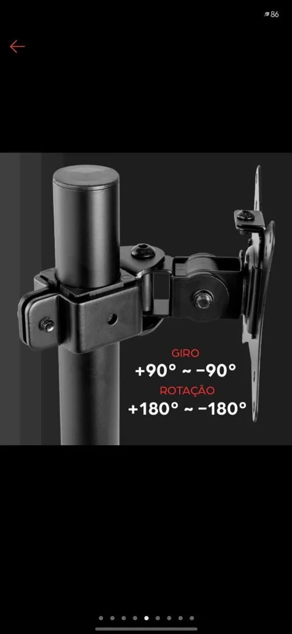 Suporte para munitor ou tv - Foto 4