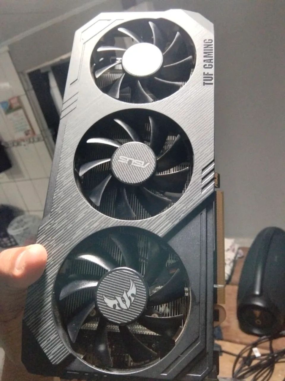 Placa de vídeo Asus tuf 1660super 8gb  - Foto 4