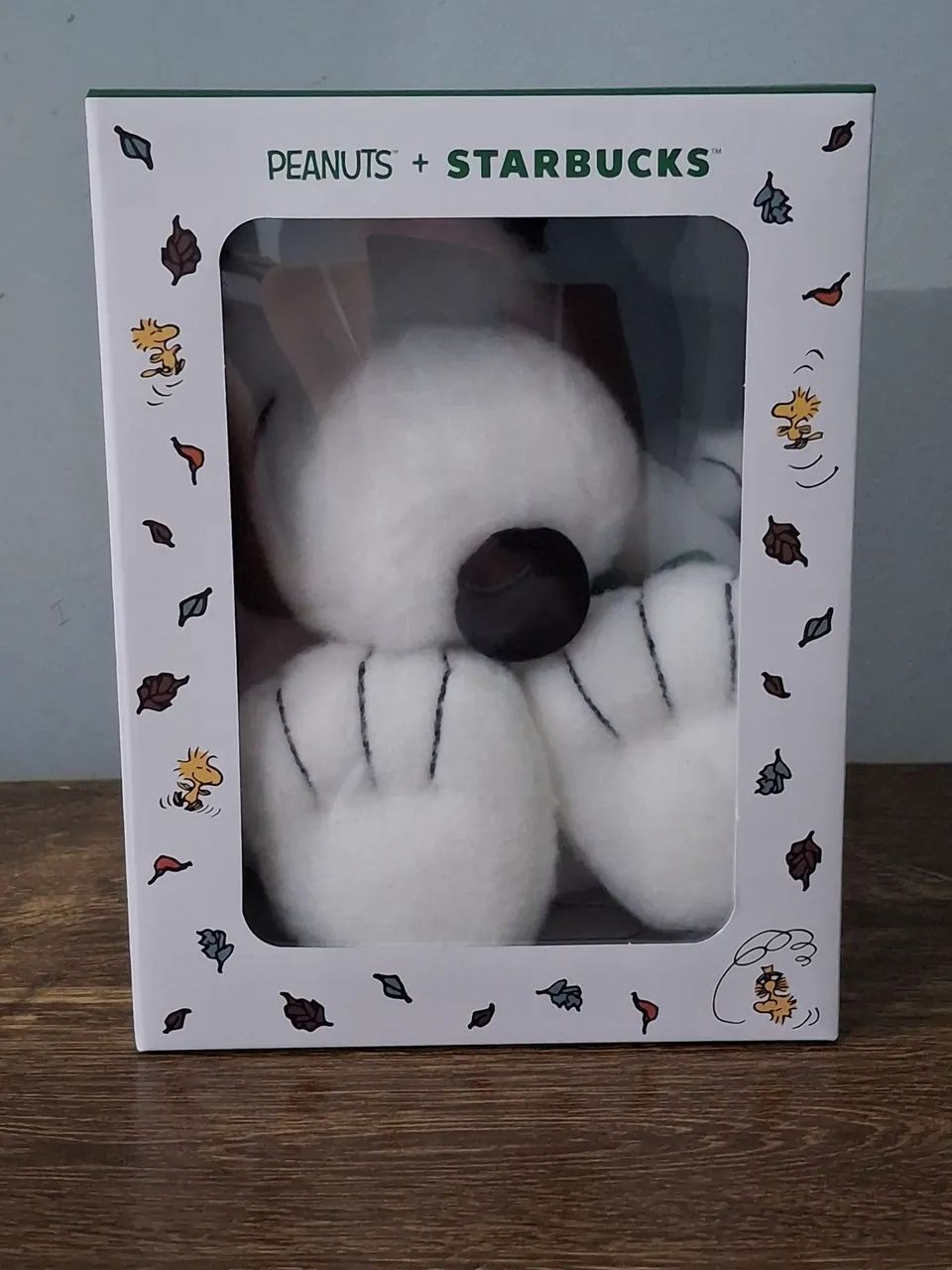 Plush snoopy starbucks edição limitada original 