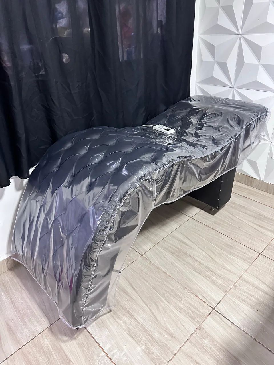Maca Luxo Com Massageador Pro Com Bluetooth Cílios