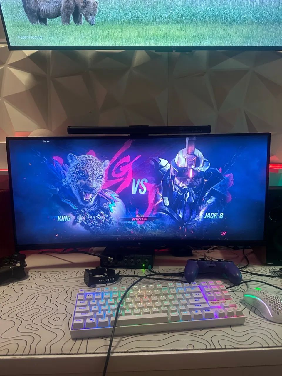 Monitor LG ultrawide 34 polegadas 144 hz - Foto 3