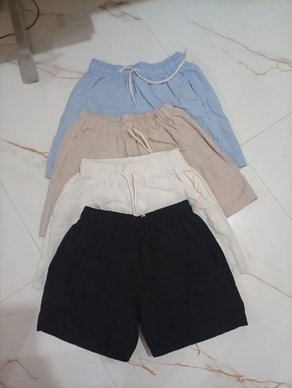 4 bermuda M de pano  
