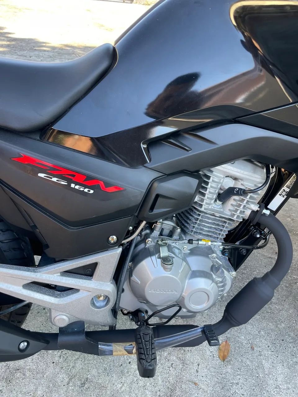HONDA CG 160 FAN PRETA 2026 0KM - Foto 7