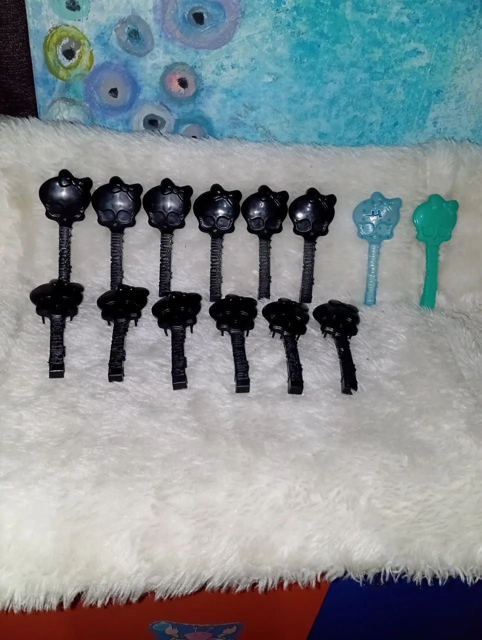 Lote de escovinhas das Monsters highs  - Foto 3