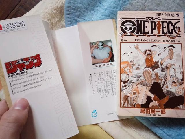 Mangá One Piece em JAPONÊS (volume 1) - Foto 2