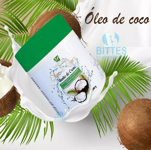 6 Banho de Creme 500 g Óleo de Coco Hábito Cosméticos - Foto 2