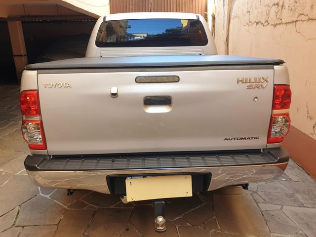Toyota hilux 3.0 srv automática 2012 4x4 diesel - Foto 4