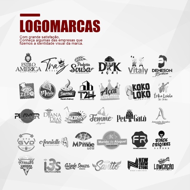 Criação de Logomarca | Logotipo | Artes