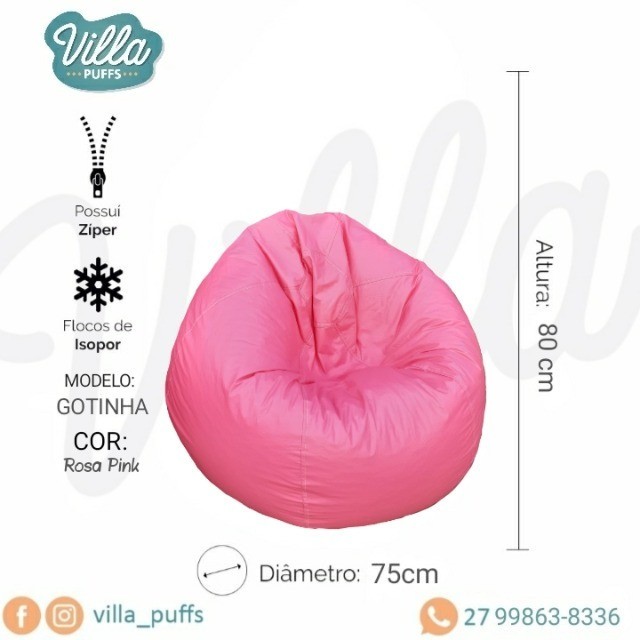 Puff,puffs,puffe- Gotinha, com enchimento, para sua área de lazer, levamos até você!! - Foto 4