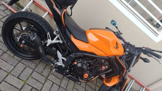 HONDA 500F COM ACESSÓRIO
