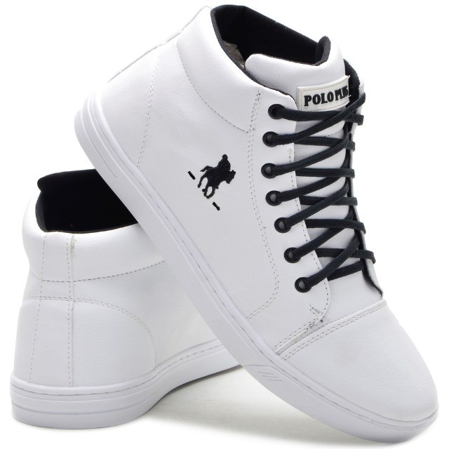 Tênis Masculino Botinha Cano Alto Sneaker Bota Branco - Roupas e calçados -  City Petrópolis, Franca 1006861556 | OLX