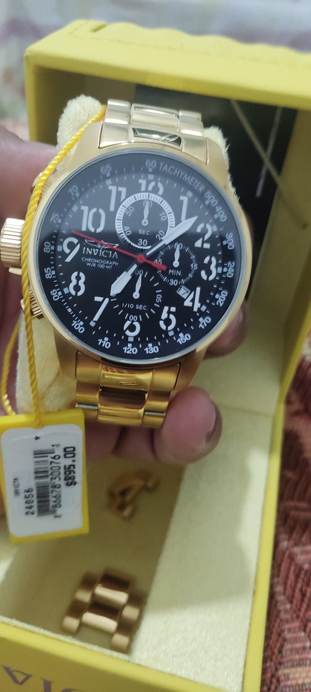 relogio invicta aviator