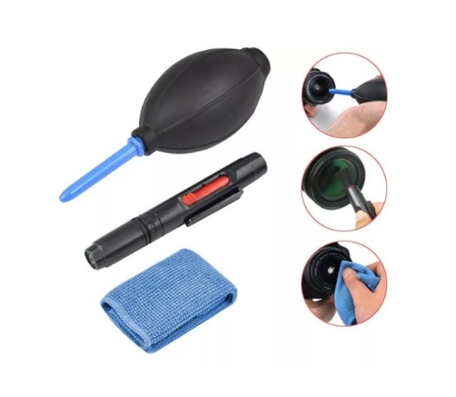 Kit Limpeza para Lente e Câmera Dslr e Mirrorless / Drone Dji e Outros