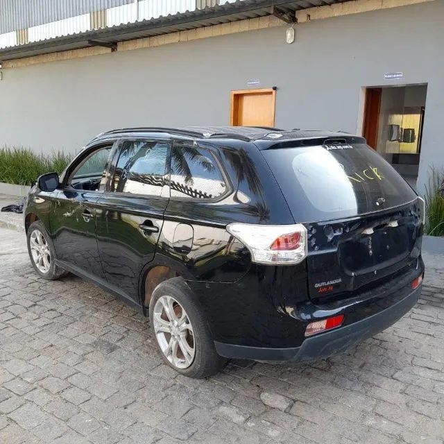 Mitsubishi Outlander 2.0 2014 Airbag Motor Retrovisor Capo Porta Farol Lantena Sucata