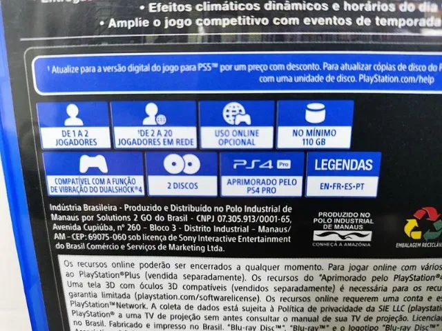 Jogo Gran Turismo 7 Ps4 Mídia Física Legenda Em Português