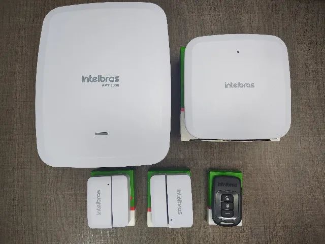 Kit de Alarme Sem Fio Amt 8000 Slim Intelbras - Loja Melhor do Sul