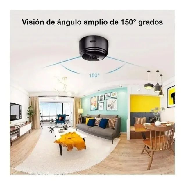 Mini Câmera de Segurança Espiã Wifi 1080p HD H'Maston CM-01 - Foto 3