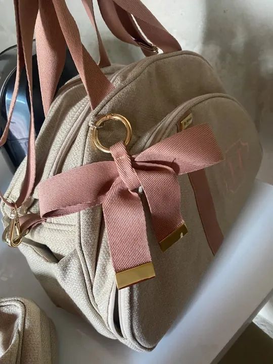 Kit Bolsa luxo rose