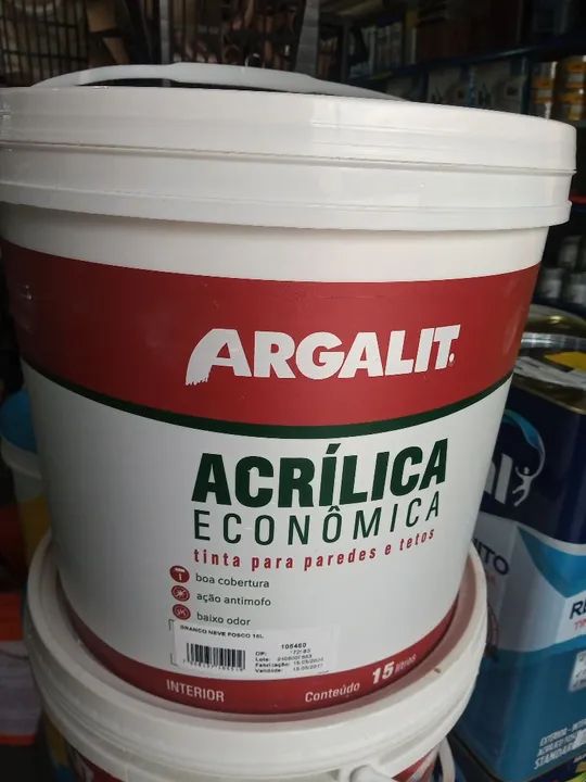Tinta Acrílica balde grande. - Foto 2