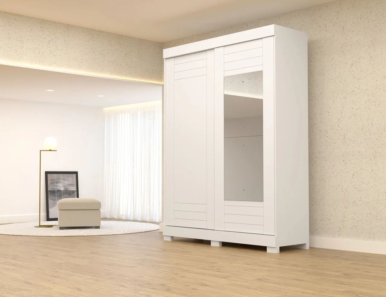 Guarda roupa 100% MDF - Foto 2