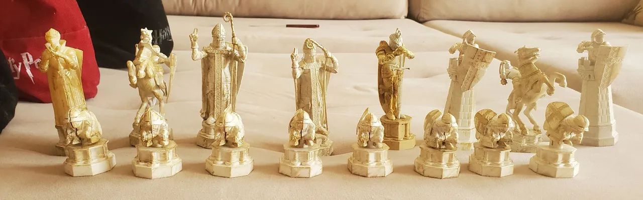 Jogo de Xadrez Harry Potter - Foto 4