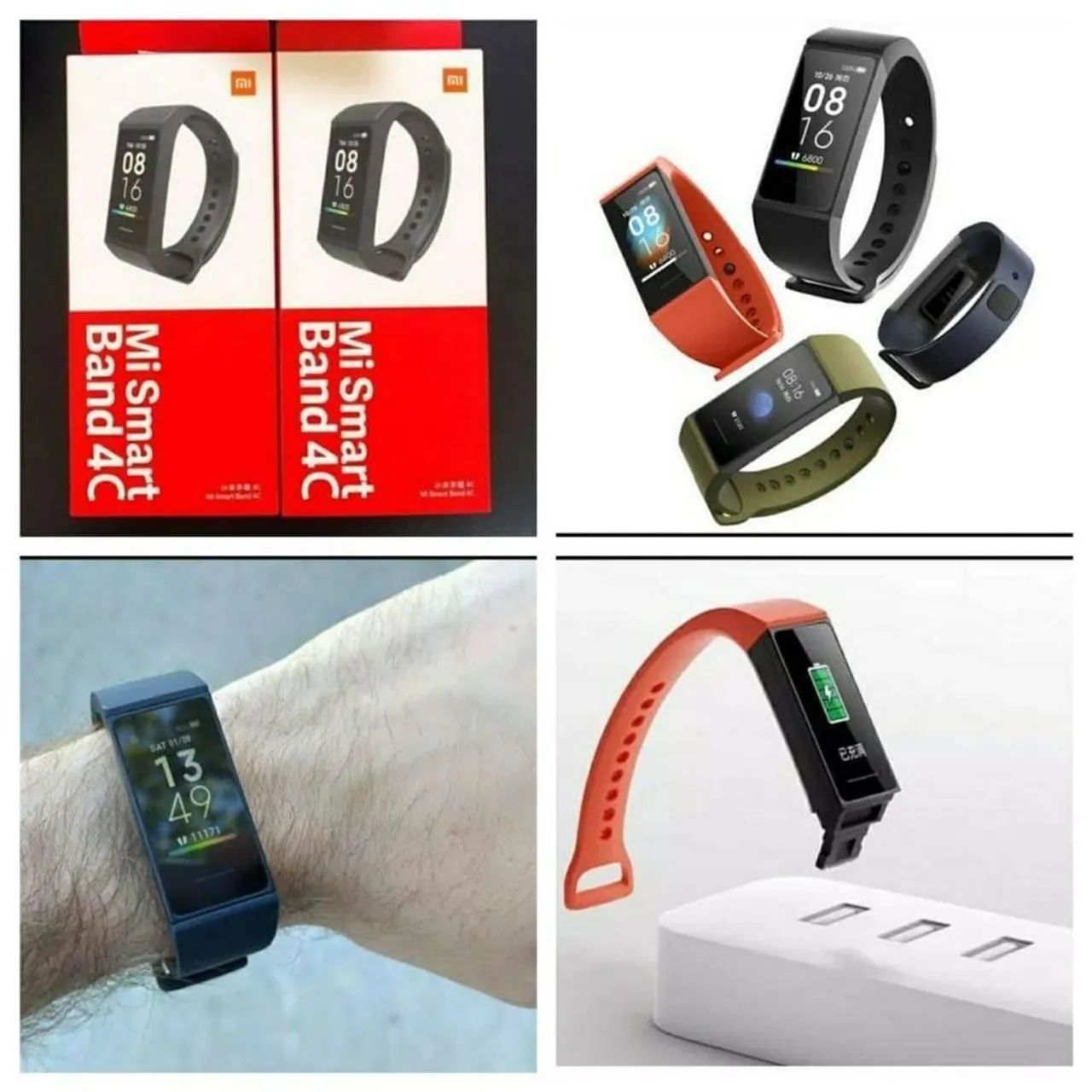Smartwatch XIAOMI REDMI MIBAND 4C/ modo esportivo-saúde/resistente a água/14 diaS bateria - Foto 5
