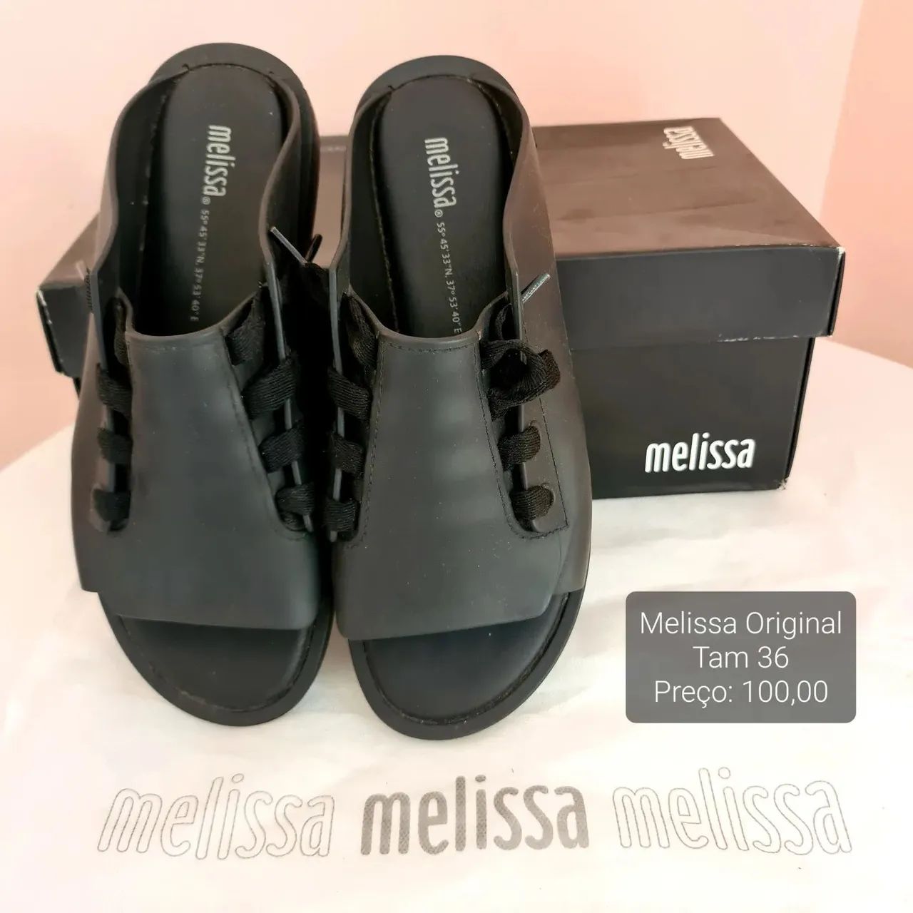 Melissa Ulitsa - Preto Opaco L180a - Nova