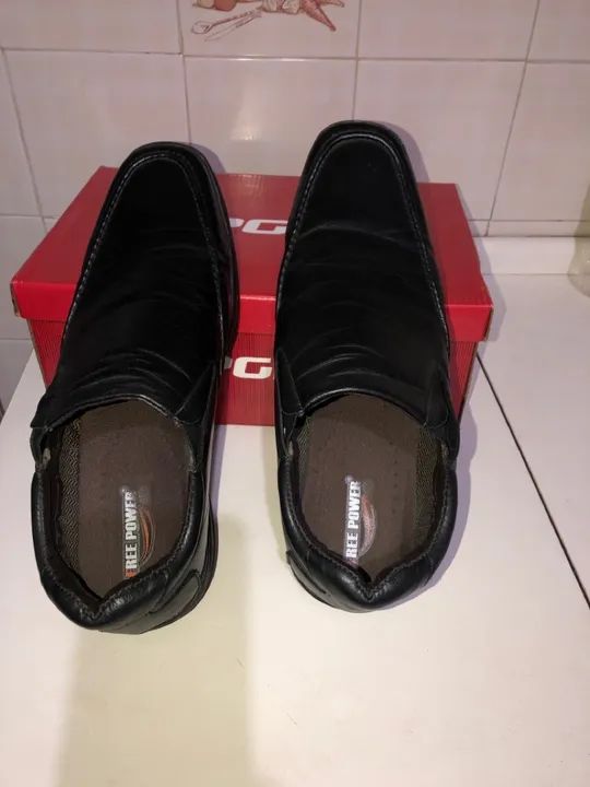 Sapato social couro preto  - Foto 3
