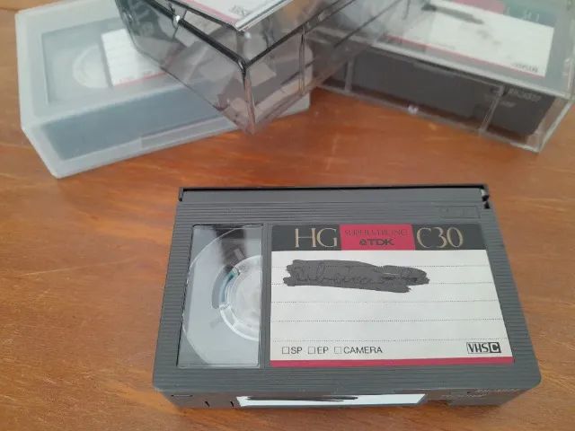 Fitas Mini VHS usadas - Unidade - Foto 2