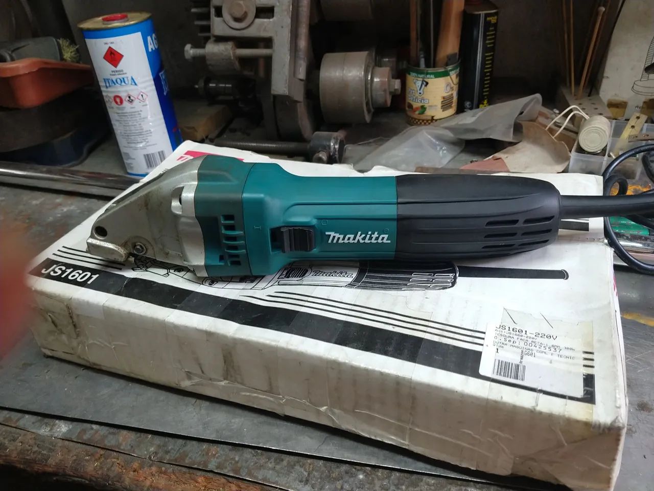 Tesoura elétrica de corte reto Makita  - Foto 3