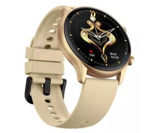 Smartwatch Zeblaze Plus champagne Gold + Brinde,