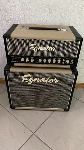 Cabeçote + caixa de guitarra Egnator Rebel 30 Valvulado