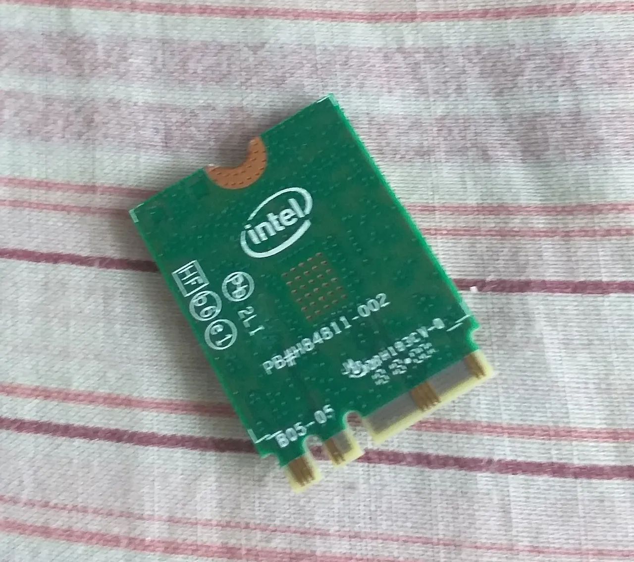 Cartão Bluetooth Wi-Fi Intel M.2 NGFF 3168NGW