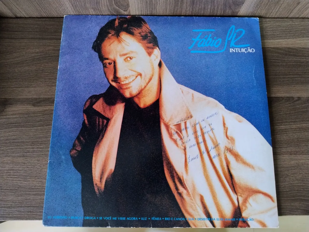 Vinil LP Fábio Jr Intuição