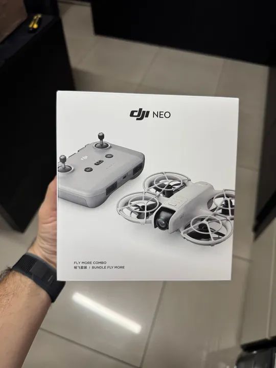 Drone DJI Neo combo fly more novo lacrado anatel - Foto 2