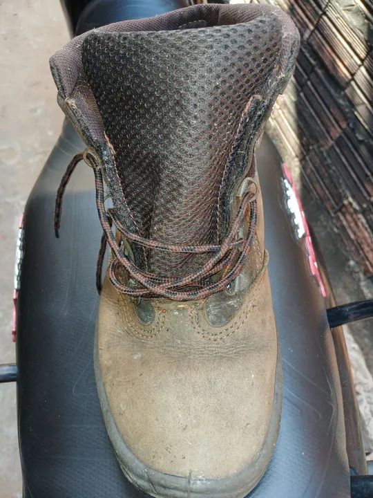 Bota Masculina Marrom - Foto 3