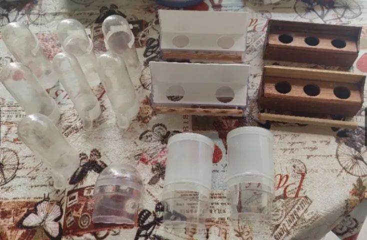 kit 14 acessórios para gaiolas