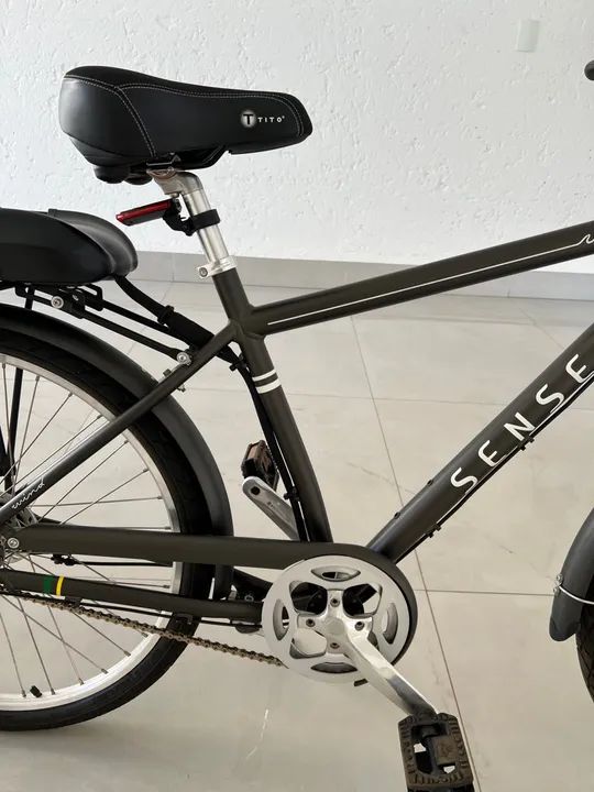 Bicicleta Elétrica Sense Wind - Impecável! - Foto 5