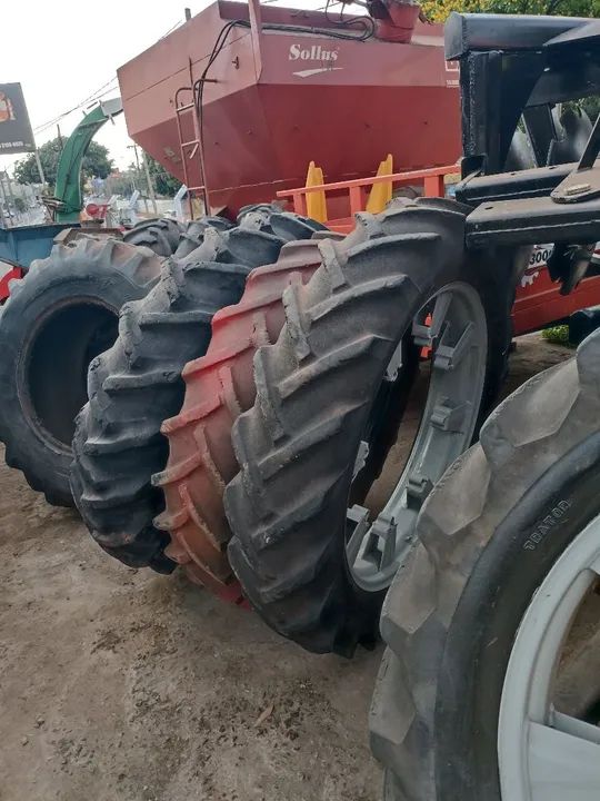 Jogo de Pneu c/ Roda Agrícola Fino Aro 38 e 36 Promoção!! - Foto 2