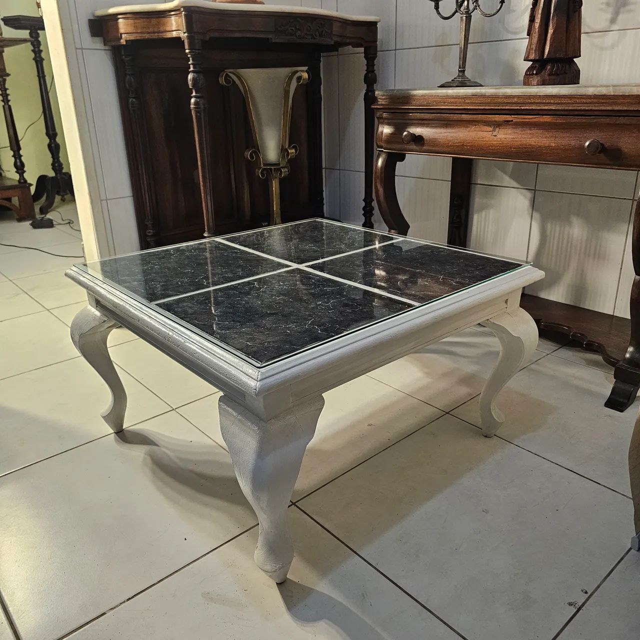 Moveis, mesa de centro madeira, antiguidades  - Foto 4