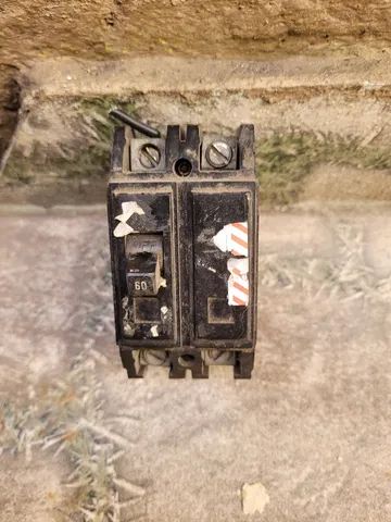 Disjuntor bipolar 60a nema Lorenzetti 