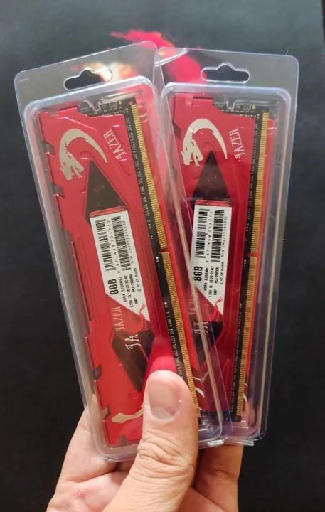 Memória Ram DDR4 3200mhz Jazer 16gb (2x8gb) Último kit - Foto 4