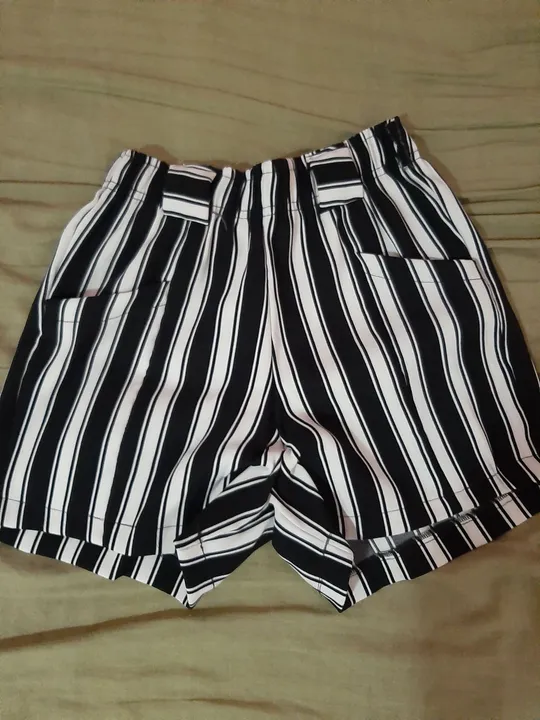 Shorts de tecido