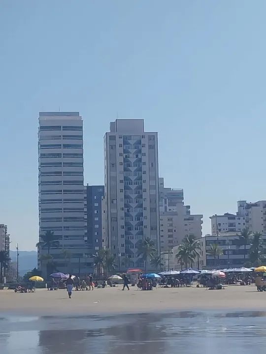 Kitnet **Pé na Areia e Vista Mar** Guilhermina-Praia Grande - Foto 15