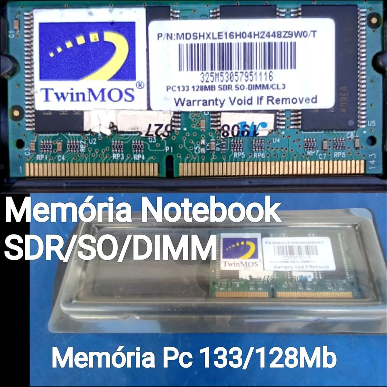 Memória 128Mb P/Notebook - Foto 3