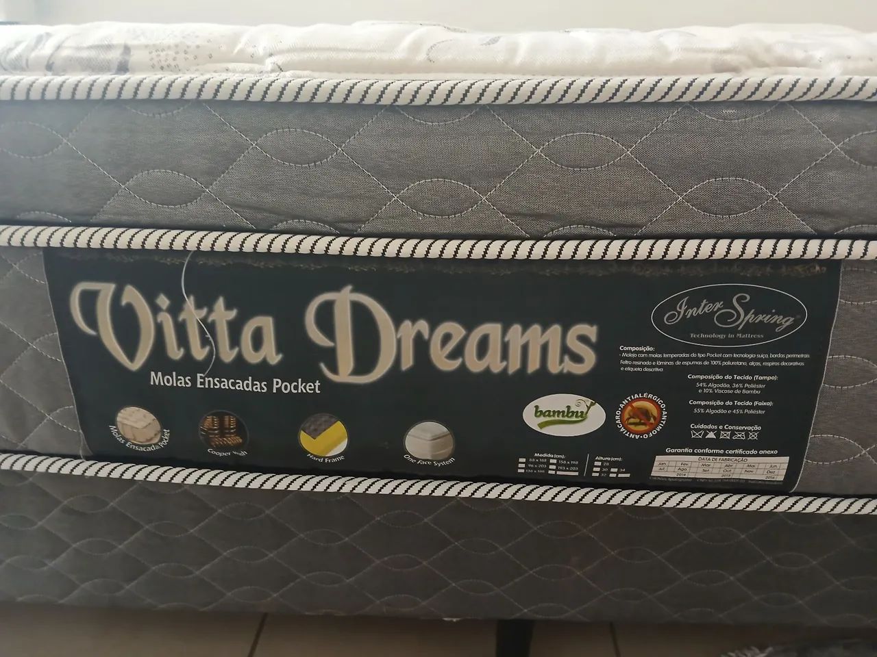 Colchão de solteiro molas ensacadas  - Foto 2