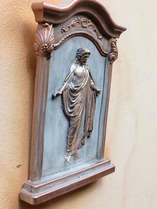 Quadro Decorativo Jesus Cristo ressuscitado em gesso 3d  - Foto 2