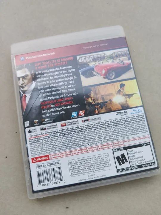 Jogo Mafia II para PS3 - 3 dlcs - Foto 2