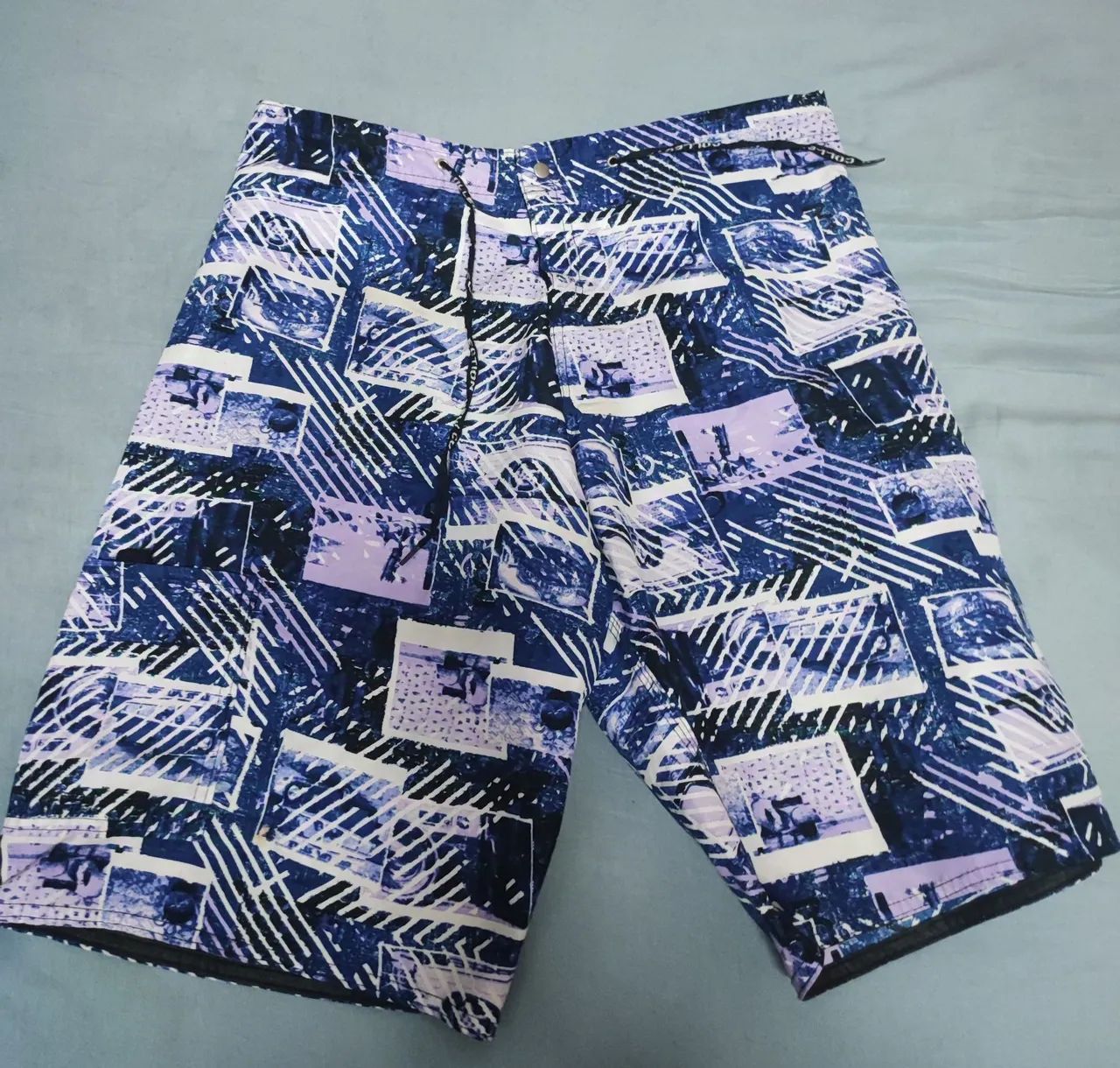 Bermuda Tactel tam 46 Semi nova