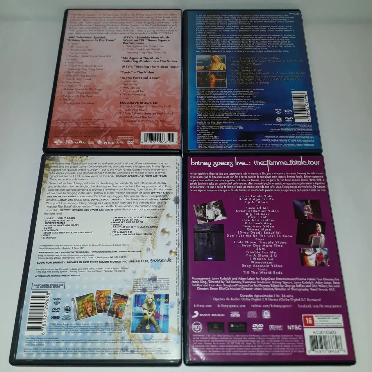 CD e DVD Britney Spears Lote Original - Foto 4